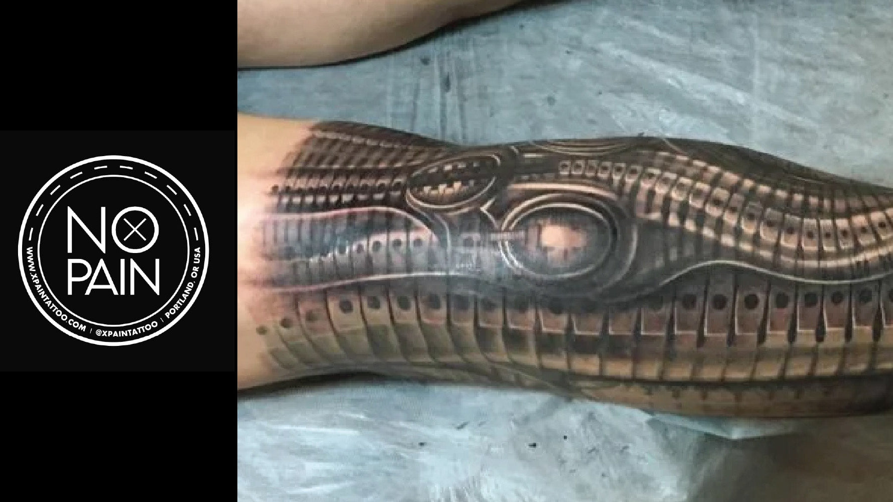 What is a "Biomechanical" Tattoo? A Guide to the Sci-Fi Style
