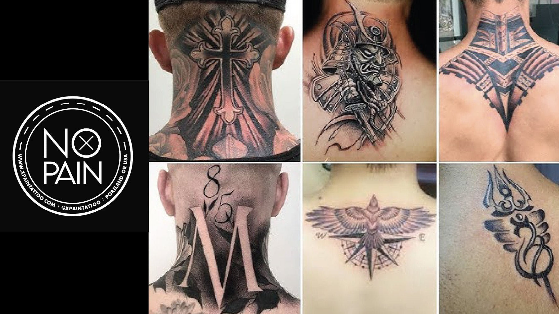 How Painful is a Tattoo on the Back of the Neck? A Pain-Level Guide - No Pain Tattoo