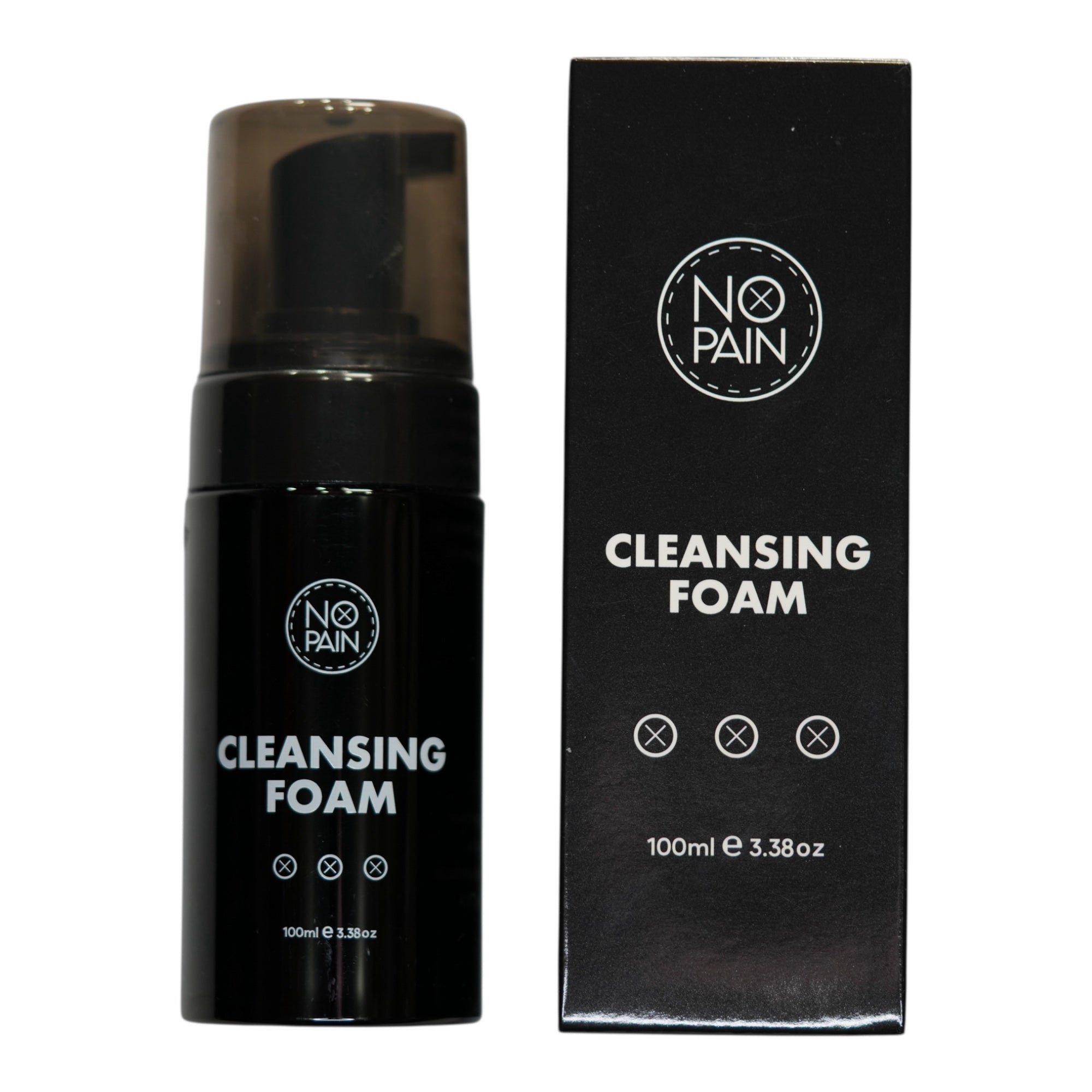 No Pain Tattoo Antibacterial Cleansing Foam for Tattoo Prep & Care (100ml / 3.38oz) - No Pain Tattoo