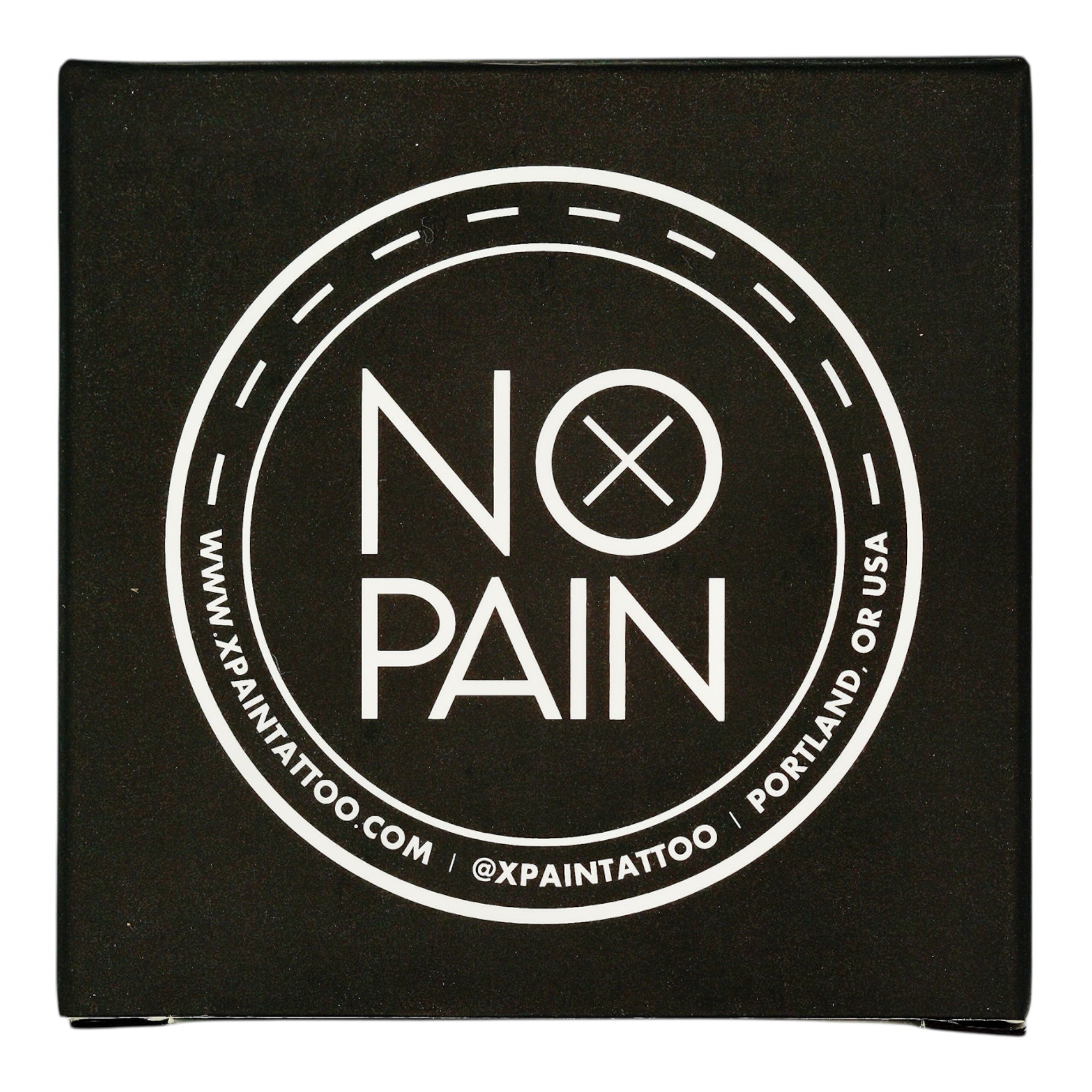 No Pain Tattoo Aftercare Balm promoting reduced scabbing and dryness for new tattoos.