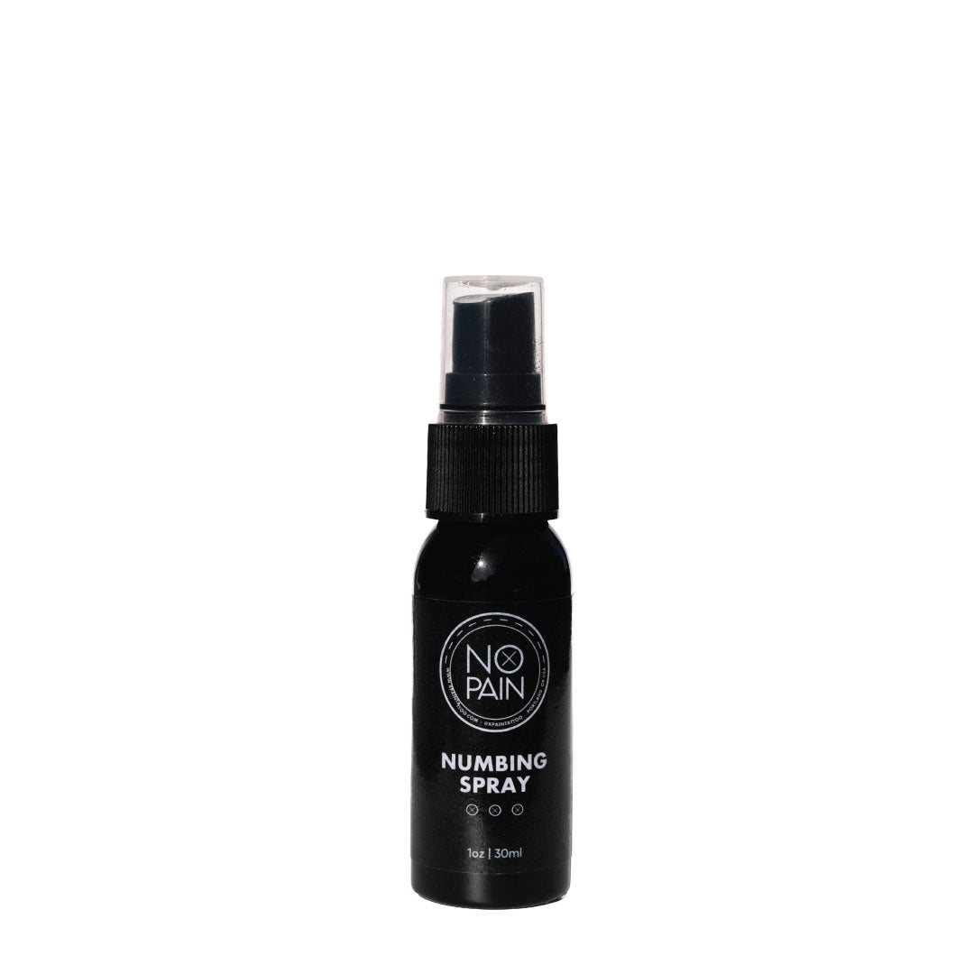 No Pain Tattoo Numbing Spray - Powerful Anesthetic for Broken Skin - No Pain Tattoo
