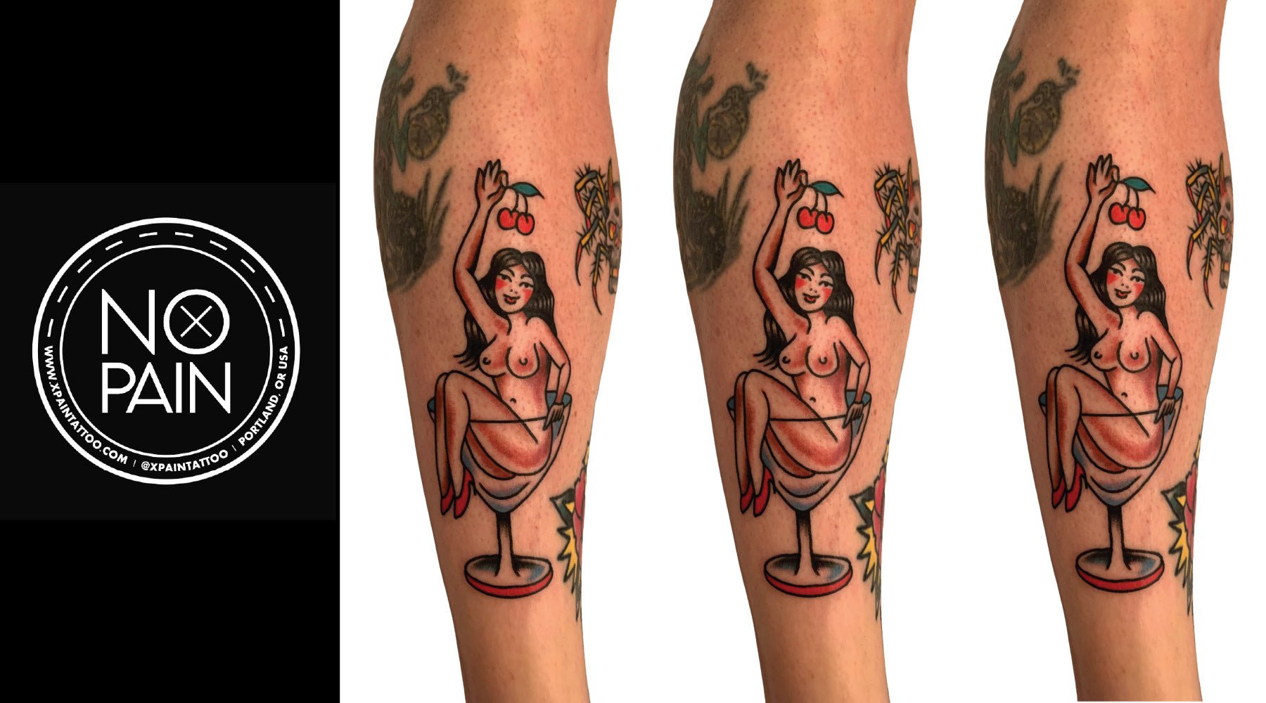 Calf Tattoo Pain: A Guide to the Front (Shin) vs. Back - No Pain Tattoo