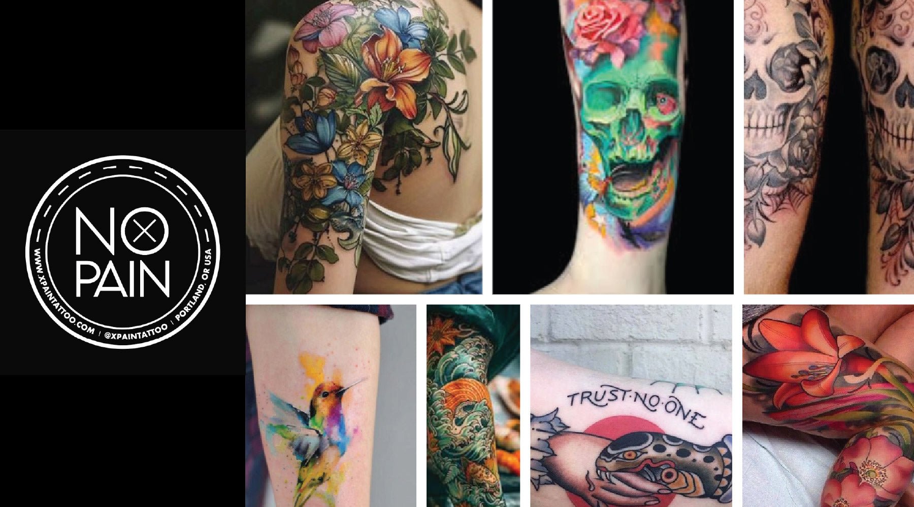 How to Choose a Color Palette for Your Tattoo: A Complete Guide - No Pain Tattoo