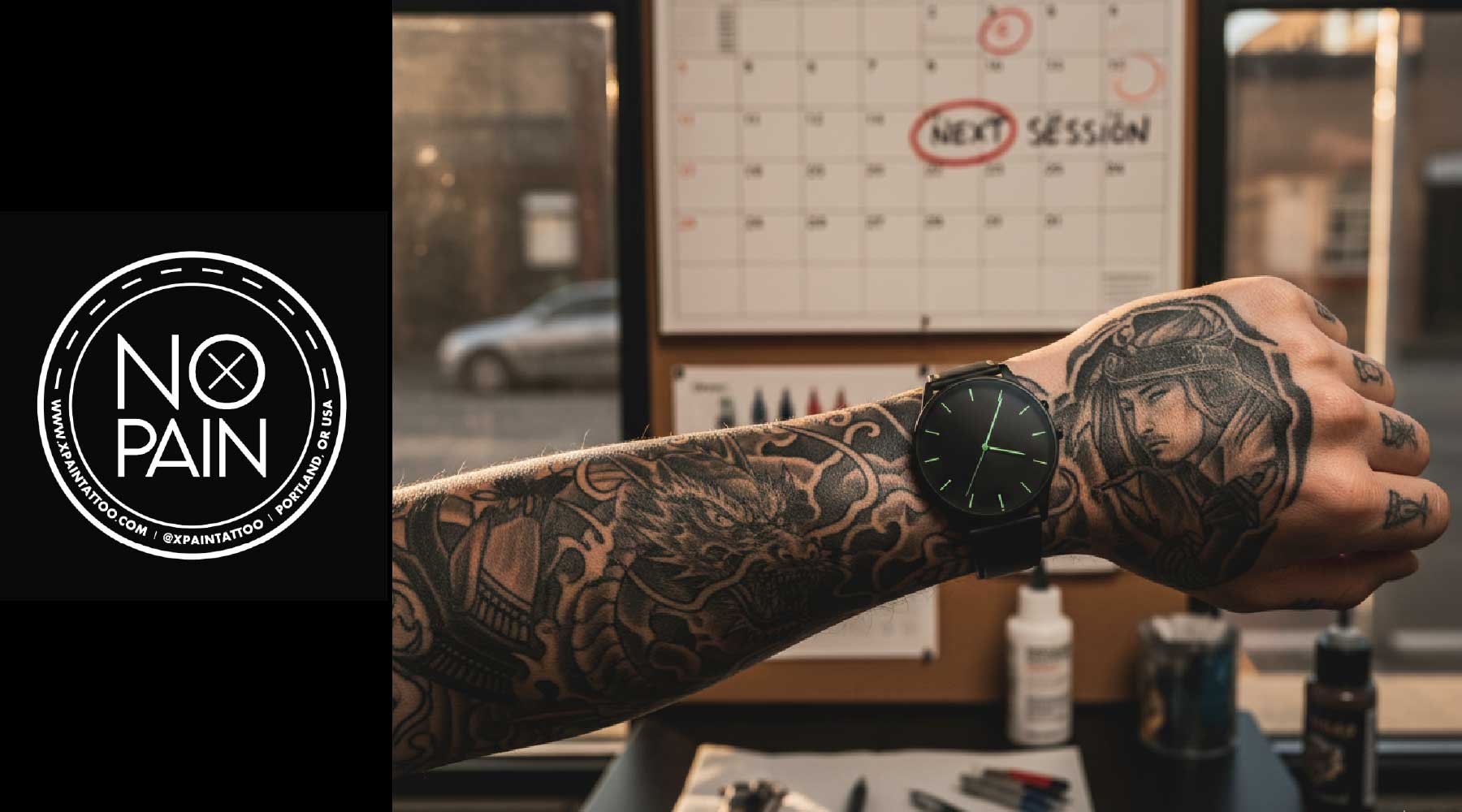 How Long Should You Wait Between Tattoo Sessions? - No Pain Tattoo