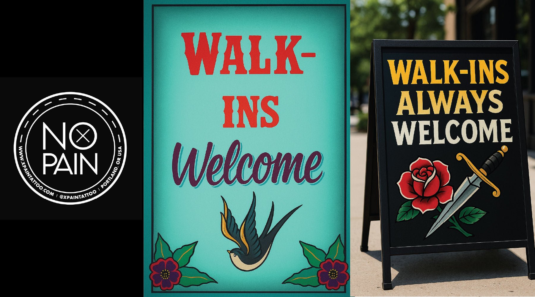 How Do Walk-In Tattoos Work? A Guide for Spontaneous Ink - No Pain Tattoo