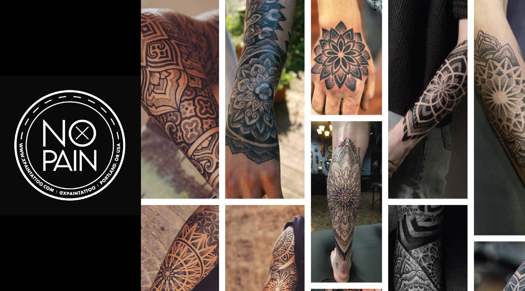 A Guide to Geometric and Mandala Tattoos: The Art of Precision - No Pain Tattoo
