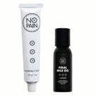 No Pain Tattoo Comfort Kit including numbing cream and Final Mile Gel — a powerful duo for pre-tattoo numbing and post-session relief.