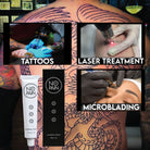 No Pain Tattoo Numbing Cream (90%) - Long Lasting Relief for Painless Tattoos (30g | 1 oz) - No Pain Tattoo