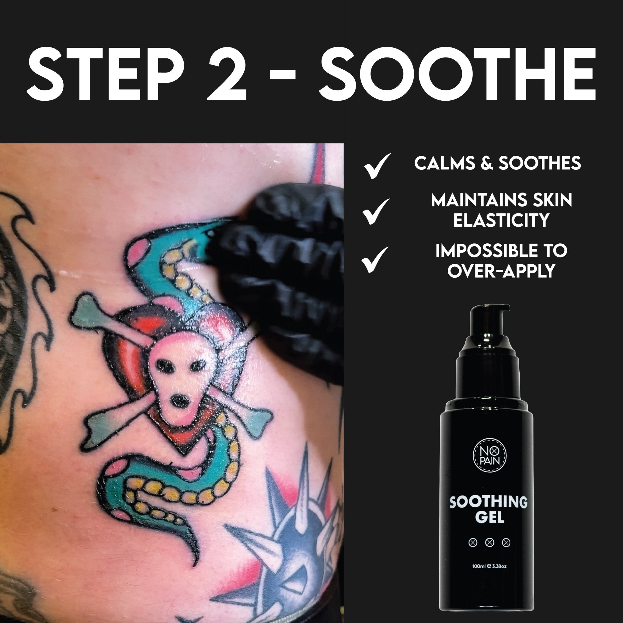Numbing & Aftercare Bundle - No Pain Tattoo